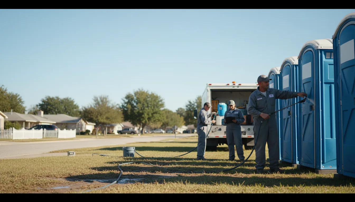 Long-Term Portable Toilet Rental in Tingley, IA near me